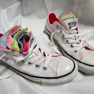 Converse Rainbow tongue W size 8